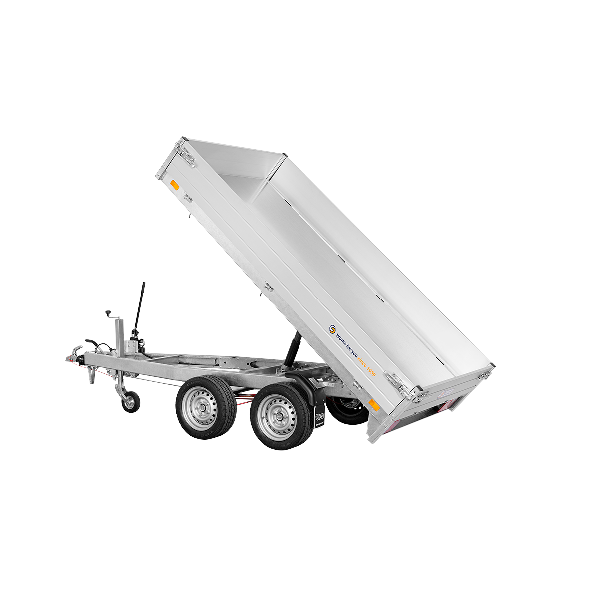 BENNE saris 276X150 2000kgs pompe manuelle 27615020002 – Image 2