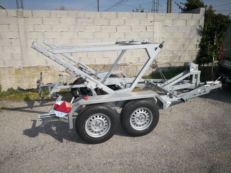 NOUVEAU-Porte touret Ptac 2700 kgs 2 essieux – Image 5