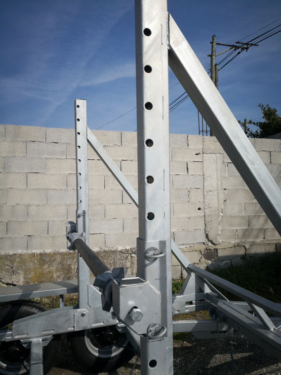NOUVEAU-Porte touret Ptac 2700 kgs 2 essieux – Image 2
