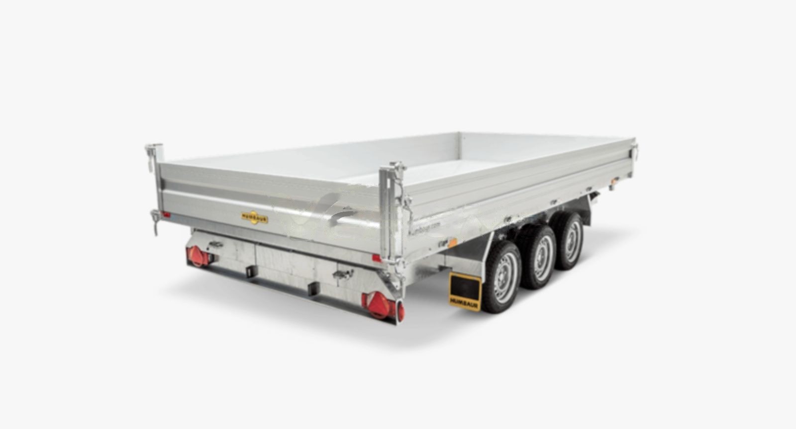 REMORQUE TRI-BENNE HUMBAUR HTK 3500.41 TRIDEM (3027) – Image 2