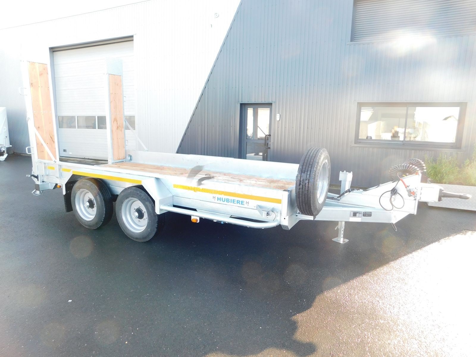 REMORQUE PORTE ENGIN HUBIERE TPR 8002 45 – Image 3