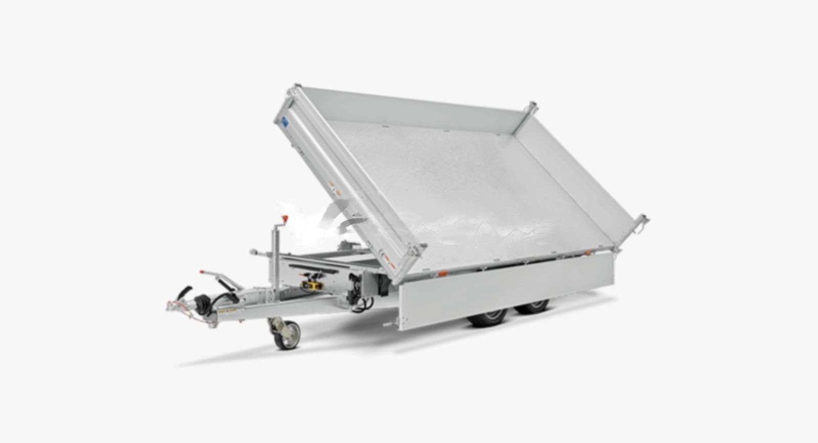 REMORQUE TRI-BENNE HUMBAUR HTK 3500.41 TRIDEM (3027) – Image 4