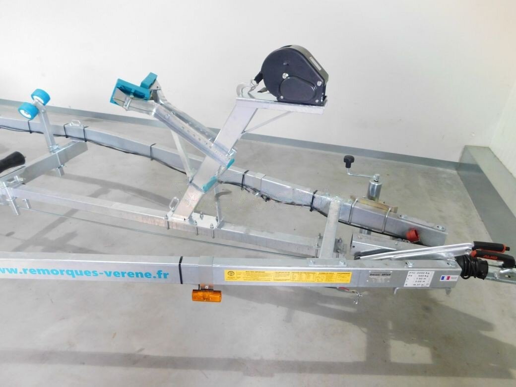 REMORQUE PORTE BATEAU MECANOREM NAVICA NX 2502 F – Image 9