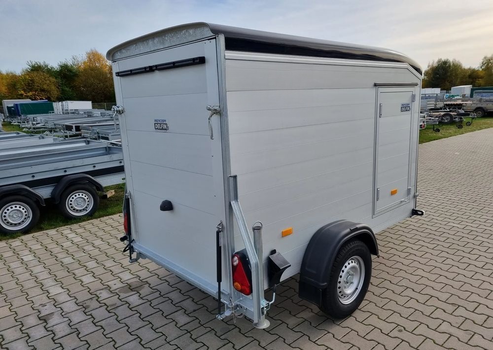 Remorque fourgon Debon C255 ALU 1300 kg avec porte latérale – Image 13