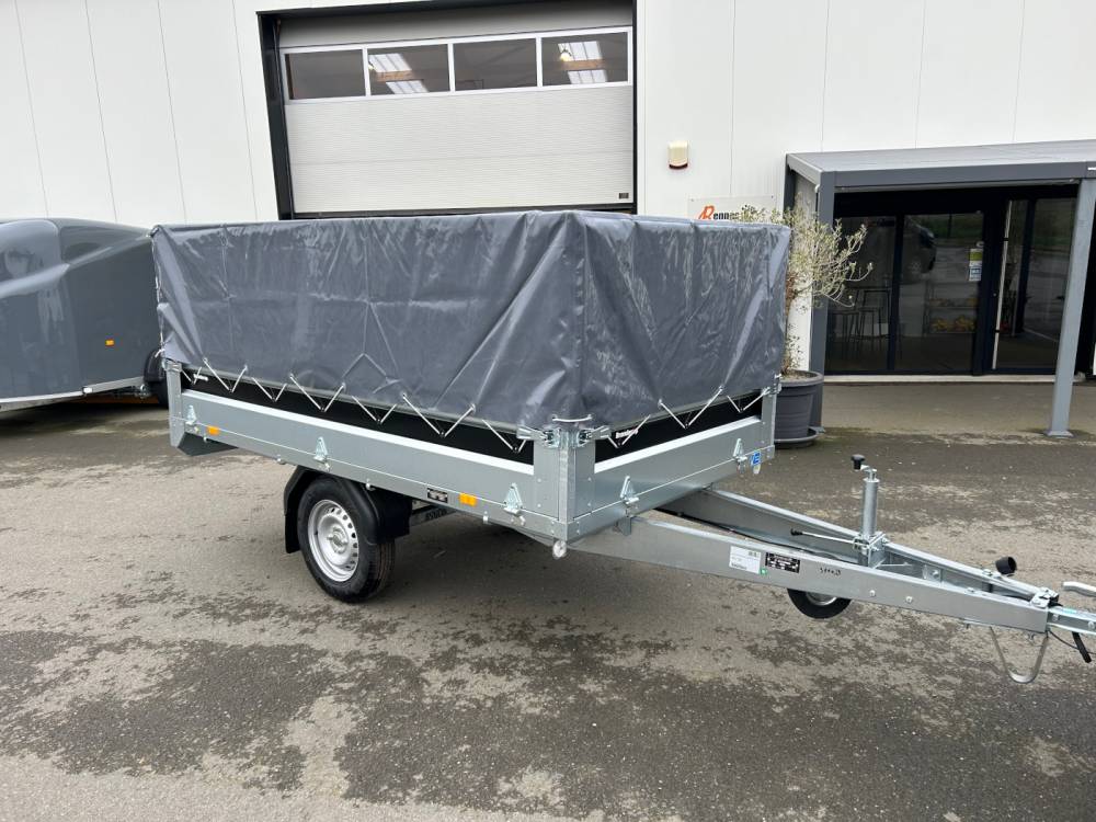 Plateau Brenderup 258 x 145 ptac 750 kg 1 essieu