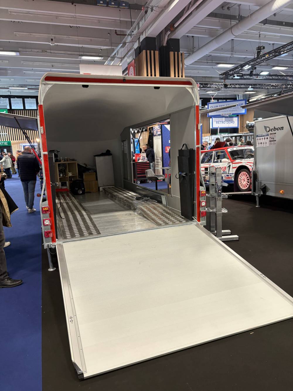 Remorque porte voiture fermé Debon C1000 pro – Image 3