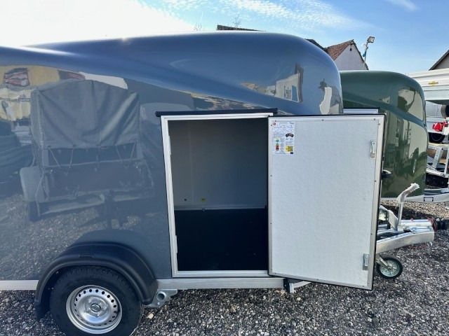 Remorque fourgon Debon Cargo 2 Poly avec porte latérale gris fer – Image 4