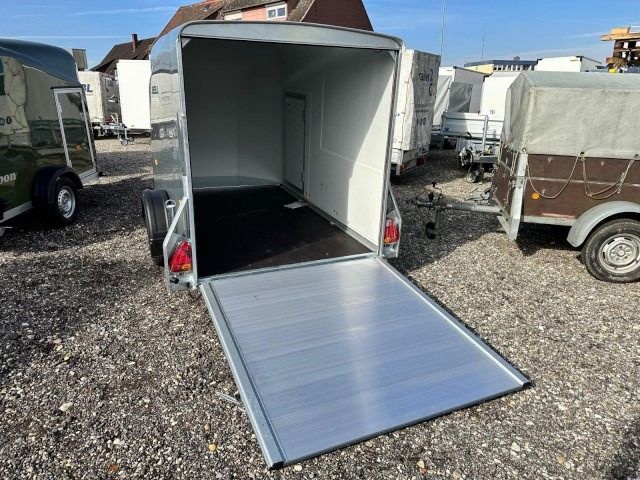 Remorque fourgon Debon Cargo 2 Poly avec porte latérale gris fer – Image 9