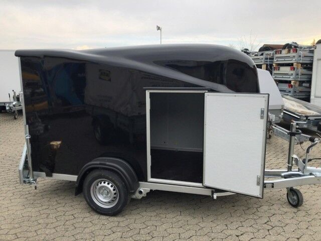 Remorque fourgon Debon Cargo 2 Polyester noire avec porte latérale 1300 kg 100 km/h – Image 3