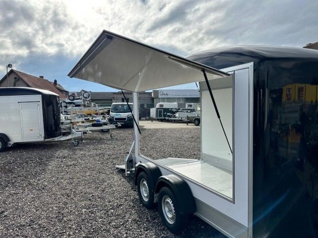 Remorque fourgon Debon Roadster 500 sandwich avec volet latéral de vente 2000 kg