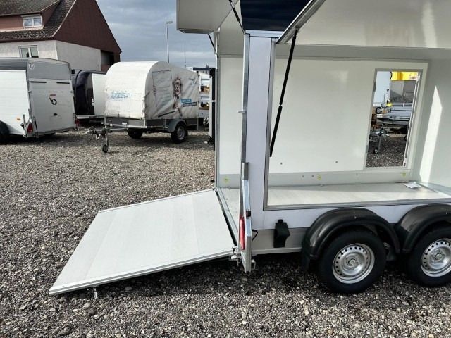 Remorque fourgon Debon Roadster 500 Sandwich avec porte latérale et volet de vente 2600 kg – Image 8