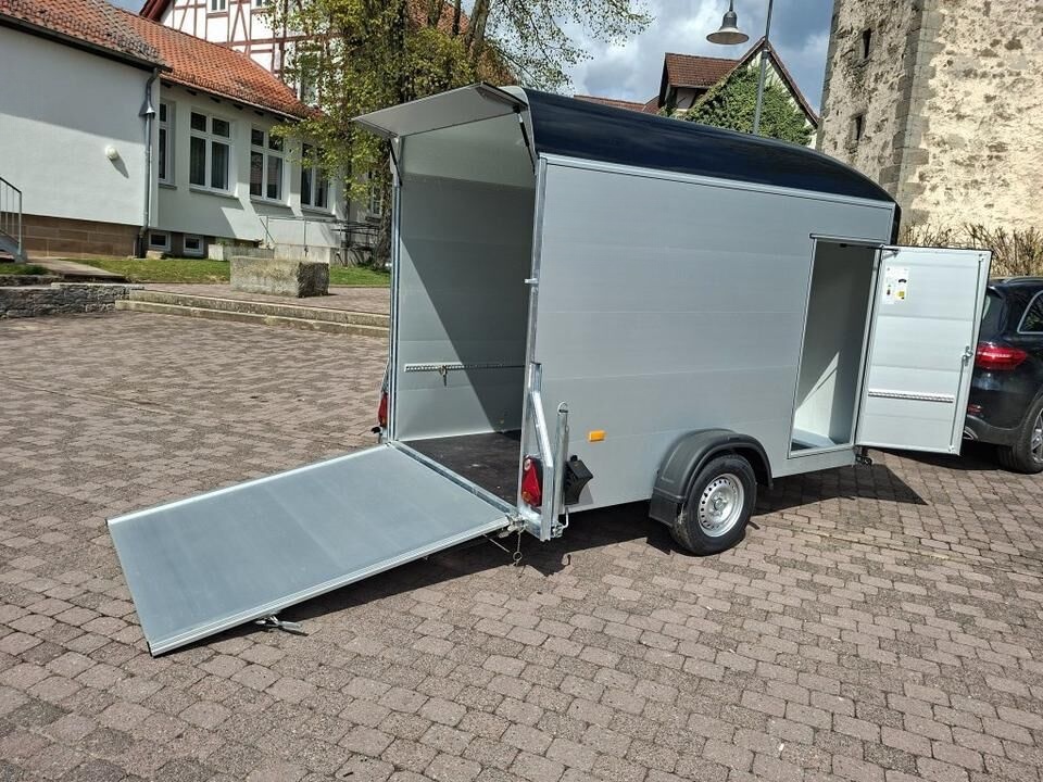 Remorque fourgon Debon C300 avec porte latérale, rails d'arrimage et aluminium – Image 14